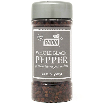 Badia whole black pepper