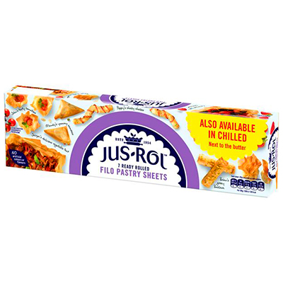 Jus-rol 7 Ready Rolled Filo Pastry Sheets