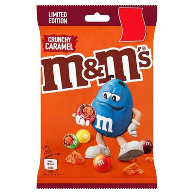 M&ms Crunchy Caramel Treat Bag