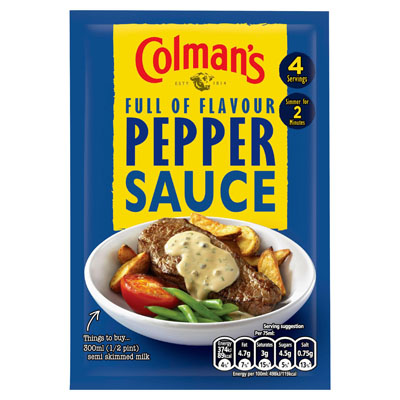 Colmans Pepper Sauce Mix