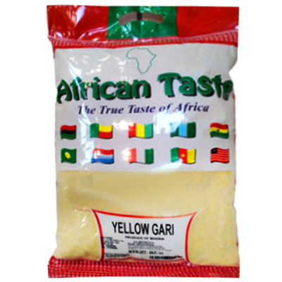 African taste yellow gari