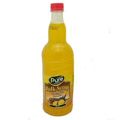 Pure Foods Bulk Syrup Pineapple