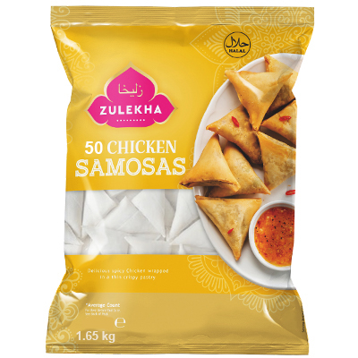 Zulekha 50 Chicken Samosas