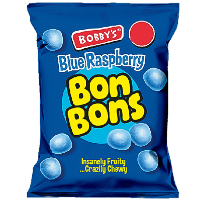 Bobbys Blue Raspberry Bon Bon