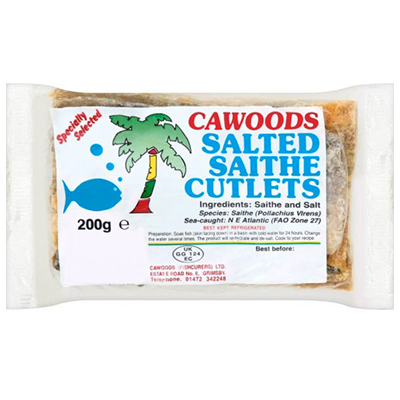 Cawoods Salted Saithe Cutlets