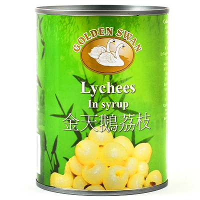 Golden Swan Lychees in Syrup