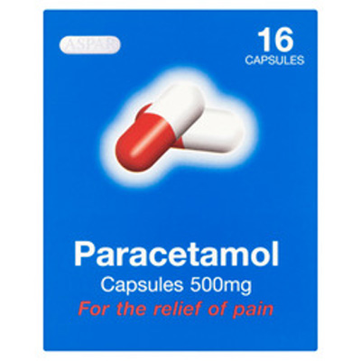 Aspar Paracetamol Capsules 16 Capsules