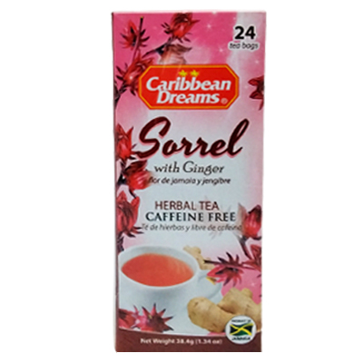 Caribbean Dreams Sorrel With Ginger Tea