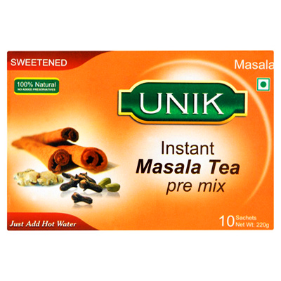 Unik Sweetened Instant Masala Tea 10pcs