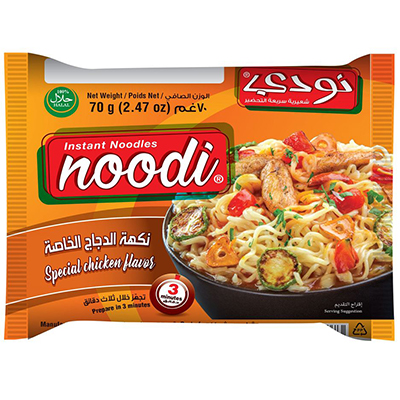 Noodi instant noodles special chicken flavour