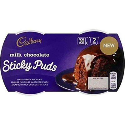 Cadbury Milk Chocolate Sticky Puds