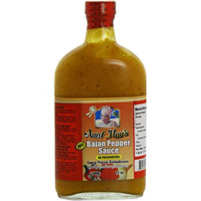 Aunt Mays Hot Bajan Pepper Sauce