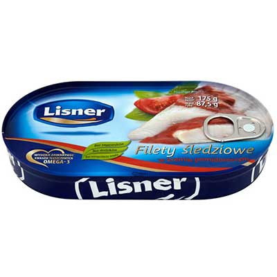 Lisner Herring Fillets In Tomato Cream