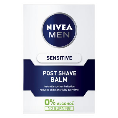 Nivea Men Sensitive Post Shave Balm With 0% Alcohol
