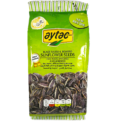 Aytac Sunflower Seeds Black Salted & Roasted