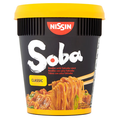 Nissin Soba Classic Noodles With Yakisoba Sauce