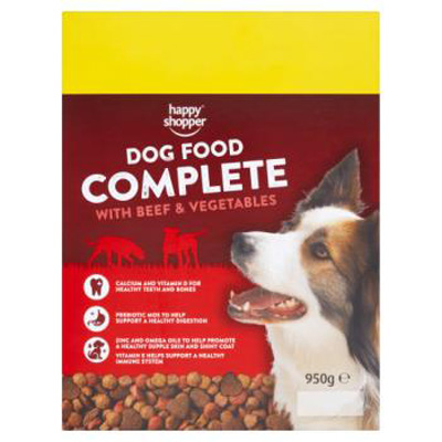 Happy Shopper Dog Food Complete With Beef & Vegetables