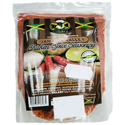 Jamaican Valley chicken spice seasoning