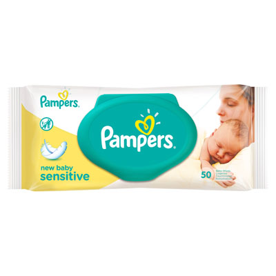 Pampers New Baby Sensitive Baby Wipes