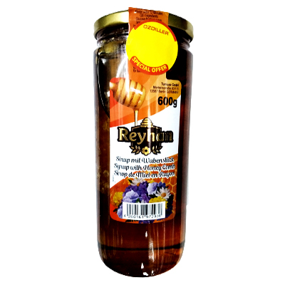 Reyhan Syrup with Honey Comb