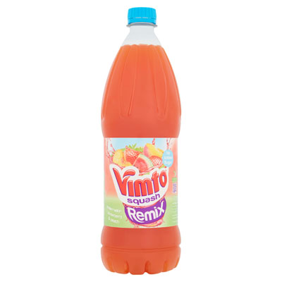 Vimto Remix No Added Sugar Watermelon, Strawberry & Peach