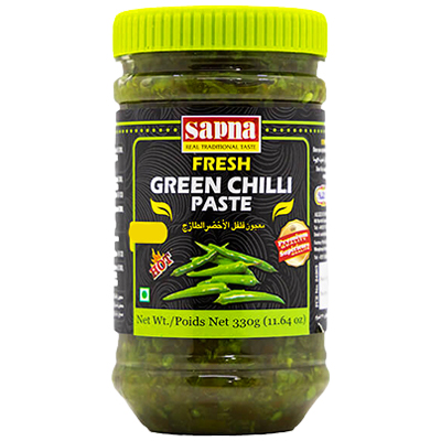 Sapana fresh green chilli paste