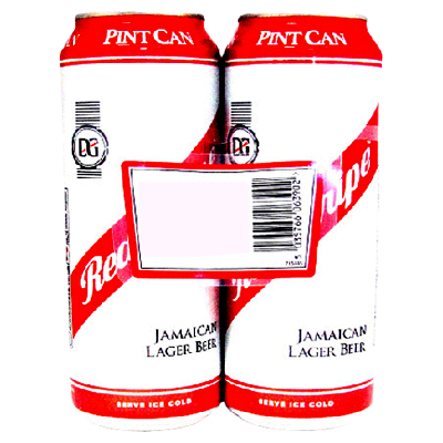 Red Stripe 4 Pack