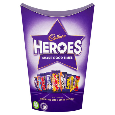 Cadbury Heroes Chocolate Carton