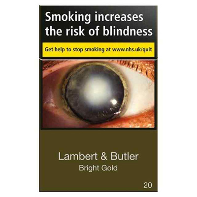 Lambert & Butler Bright Gold 20pk