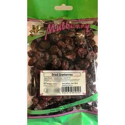 Mulberry Dried Cranberries