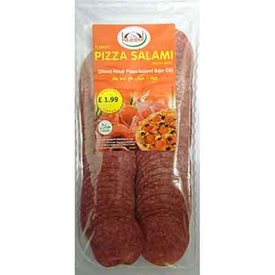 Istanbul Pizza Salami With Beef