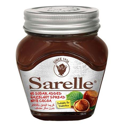 Sarelle Hazelnut Spread With Cocoa (no Sugar)