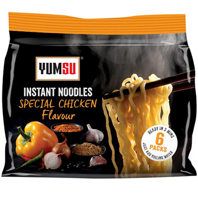 Yumsu Instant Noodles Special Chicken Flavour 6pk