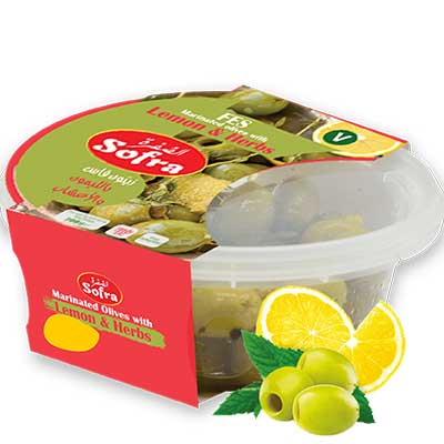 Sofra Marinated Lemon & Herb Olives