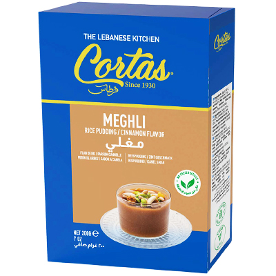 Cortas meghli rice pudding Cinnamon Flavour