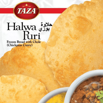 Taza Frozen Halwa Puri