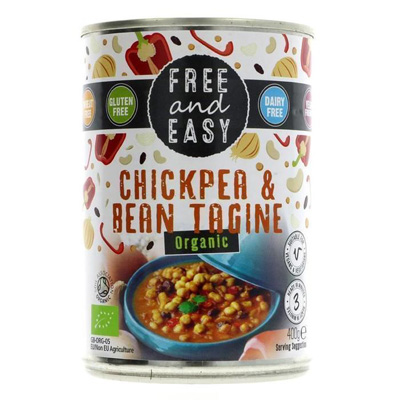 Free And Easy Chickpea And Bean Tagine