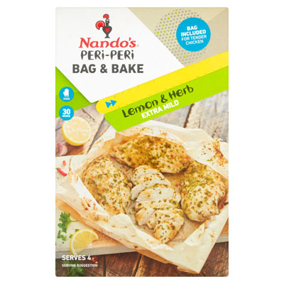 Nandos Peri-peri Bag & Bake Lemon & Herb