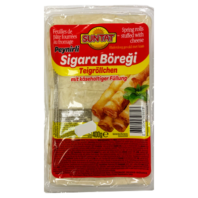 Suntat Peyniri Sigara Boregi (spring Rolls Stuffed With Cheese)