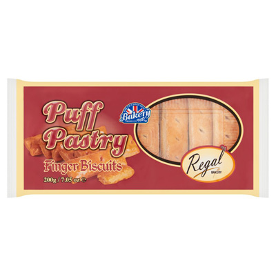 Regal Bakery Puff Pastry Finger Biscuits