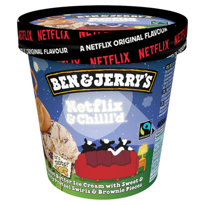 Ben & Jerrys Netflix & Chillld