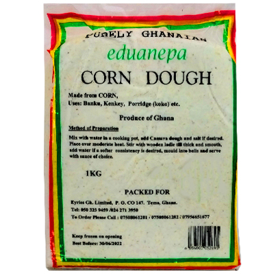 Purely Ghanain Eduanepa Corn Dough