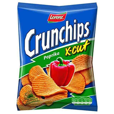 Lorenz Crunchips Paprika X-cut