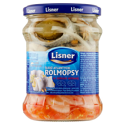 Lisner rolmopsy fish fillets (Herring)