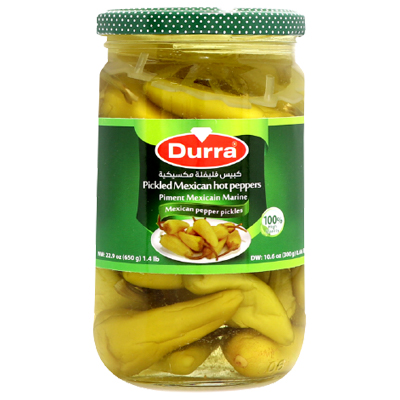 Durra Pickled Mexican Hot Peppers