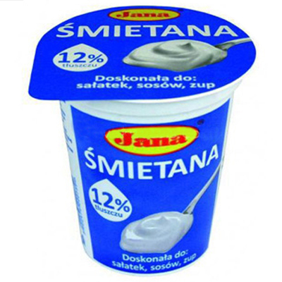 Jana Smietana 12% Fat - Sour Cream