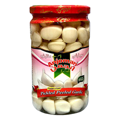 Anjoman Pickled White Garlic