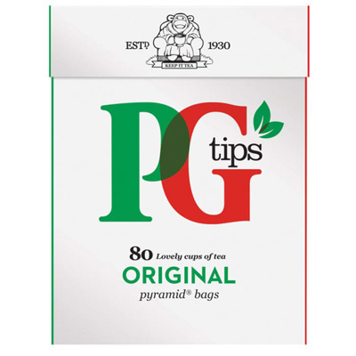 Pg Tips Pyramid 80 Teabags