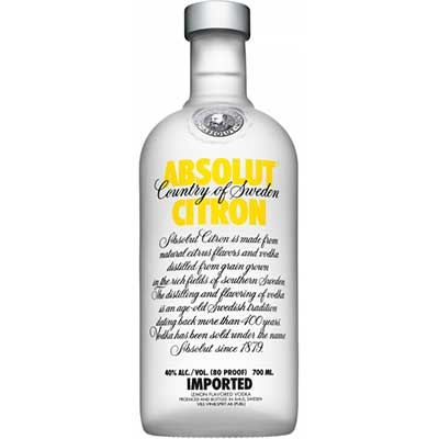 Absolut Citron Vodka