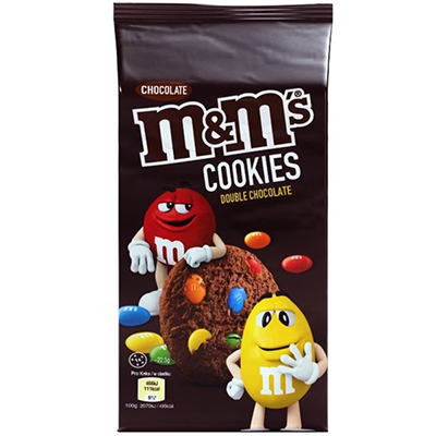 M&ms Cookies Double Chocolate